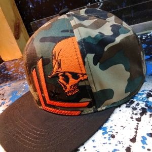 Men's Camo Snapback Metal Mulisha Hat
